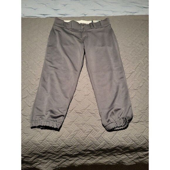 Champro Women's Softball Pants Mid Calf Grey New With Tags NWT Size Large - Picture 1 of 10